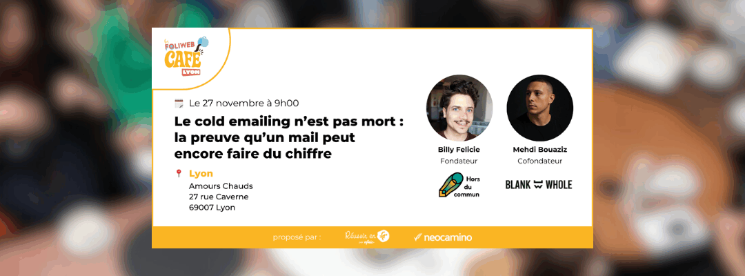Foliweb Café : Le cold emailing n’est pas mort : la preuve qu’un mail peut encore faire du chiffre